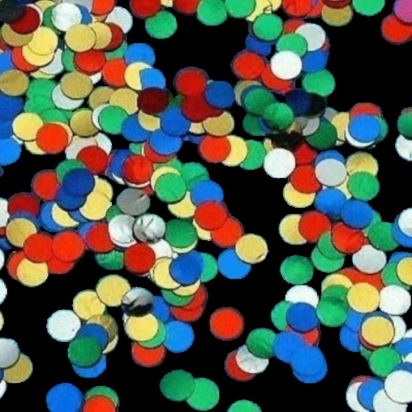 益記 金蔥亮片圓形造型 彩色金蔥粉亮片