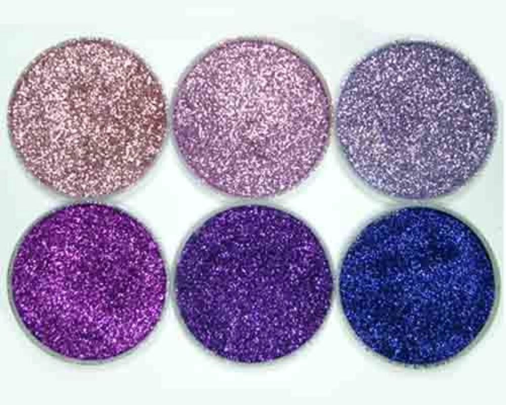 彩色金葱紫色系列 彩色金葱粉