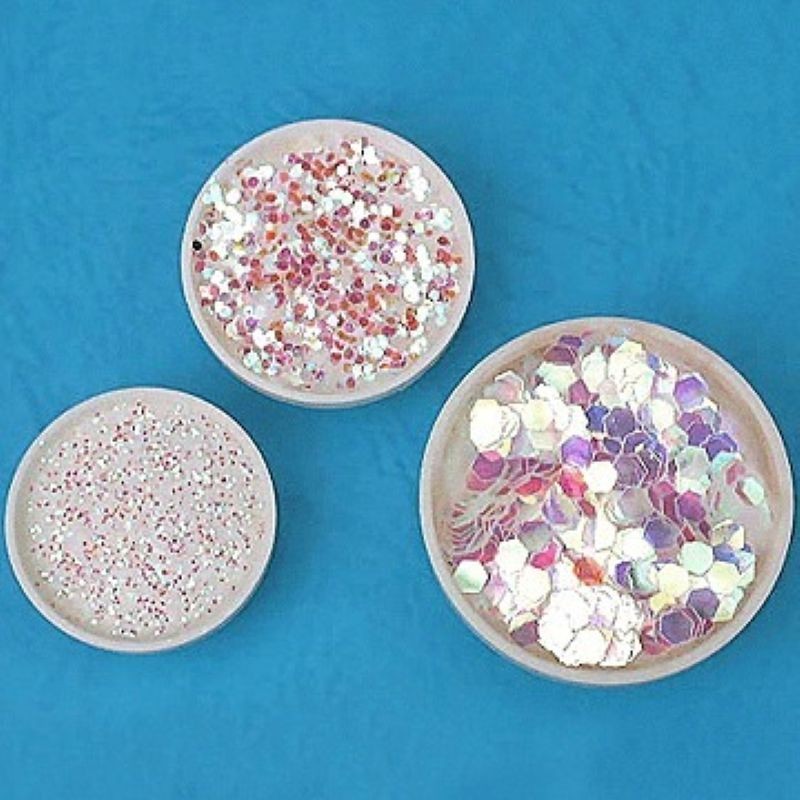 金葱亮片多彩造型 彩色金葱粉亮片