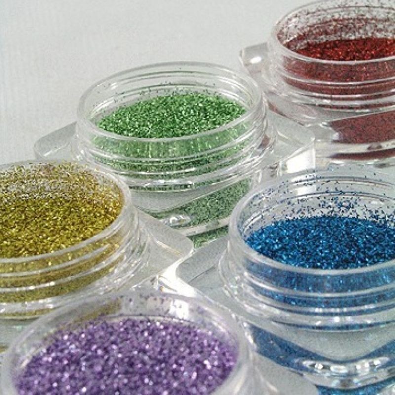 金蔥粉小盒裝 體彩繪 化妝品