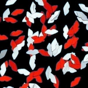 彩色金蔥亮片嘴唇系列 金蔥亮片