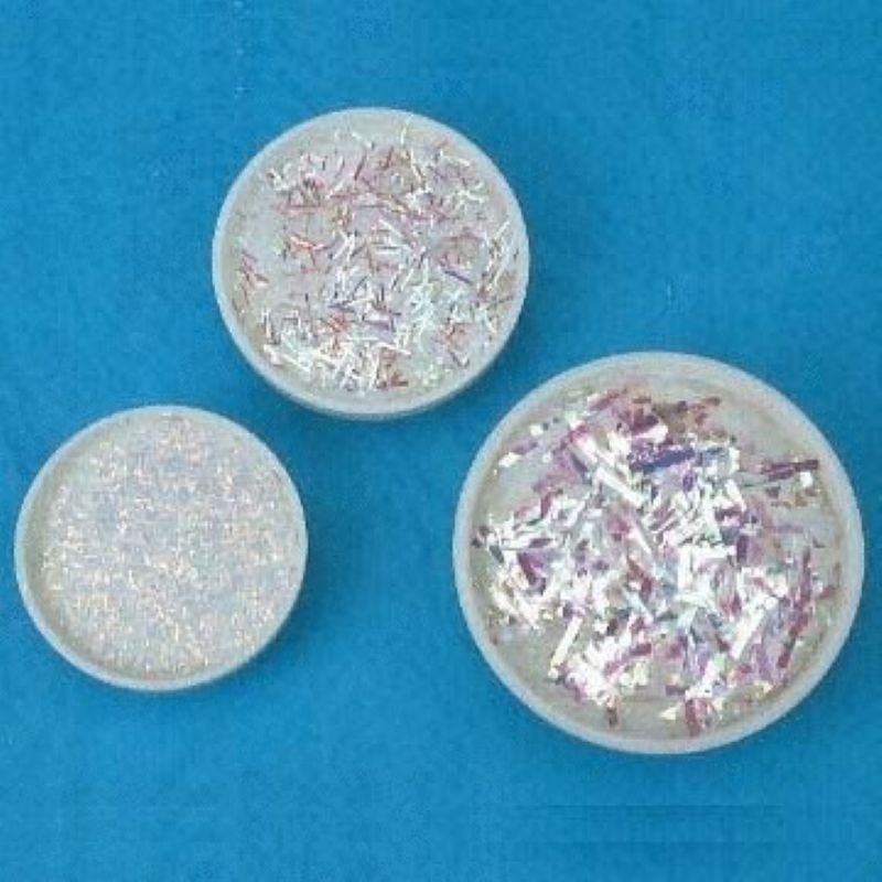 金蔥亮片粉末. 針狀. 細長條形狀造型 彩色金蔥粉亮片
