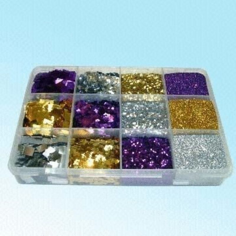 益記 彩色金蔥粉 金蔥粉 金銀粉 